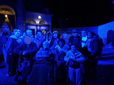 En el ensayo de La Pasión de Durango