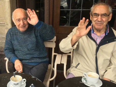 Disfrutamos del ambiente de Aste Nagusia De pintxopote por Txurdinaga