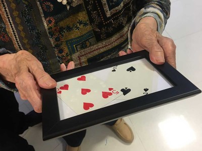 Magia en la Residencia de mayores Txurdinagabarri de Bilbao