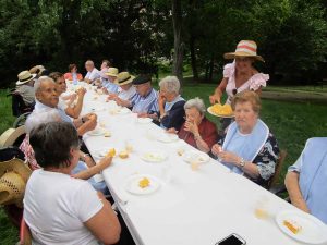 La Residencia de la Tercera Edad Santiago de Villabona, de picnic