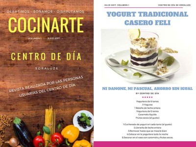 Las recetas de cocina del Centro de Día de Soraluze