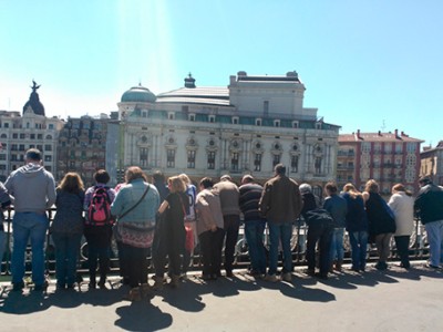 Gure okupazio-tailerretan lan egiten duten pazienteekin ospatu genuen maiatzaren 1a
