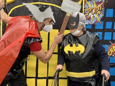 Superhéroes en Txurdinagabarri