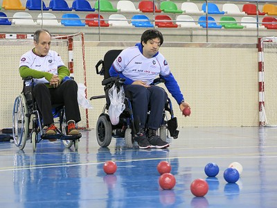 El Centro de Día Aita Menni de Bilbao se acerca a la boccia de la mano de la Agrupación Deportiva El Centro de Día Aita Menni de Bilbao se acerca a la boccia de la mano de la Agrupación Deportiva
