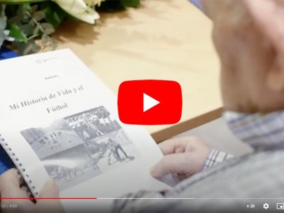 Vídeo: la FEAFV homenajea a las personas mayores de sus talleres de reminiscencia Vídeo de homenaje a los talleres de reminiscencia y fútbol