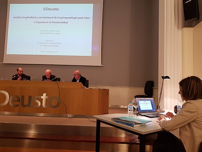 Naiara Mimentza: “Iktusaren ondoren beharrezkoa da balorazio psikopatologikoa gehitzea” Naiara Mimentza: “Iktusaren ondoren beharrezkoa da balorazio psikopatologikoa gehitzea”