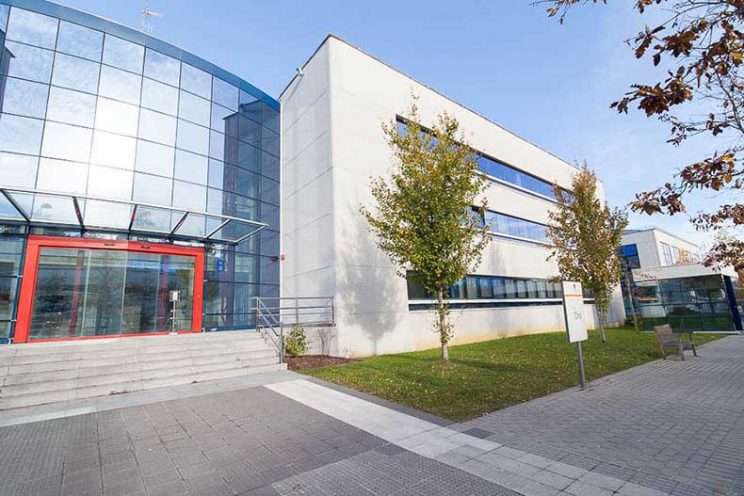 Neuroerrehabilitazio Zentroa Fachada del Centro de Daño cerebral Aita Menni de Zuatzu, en San Sebastián