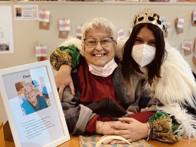 Un regalo de Reyes muy especial en la Residencia Txurdinagabarri