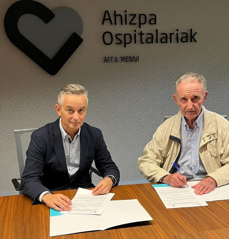 Mikel Tellaeche y Juan Mari Zorriqueta