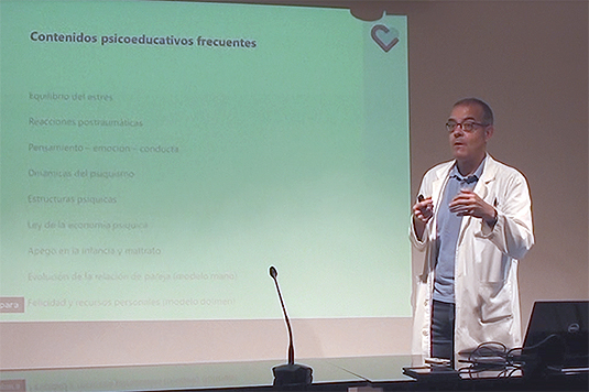 Impartimos un taller sobre 'Psicoterapia Individual Ambulatoria' dentro del Máster en Psicología General Sanitaria Impartimos un taller sobre 'Psicoterapia Individual Ambulatoria' dentro del Máster en Psicología General Sanitaria