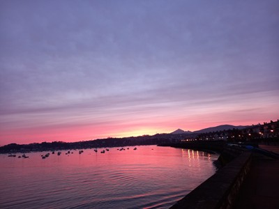 Aitor Badiola Irungo EPSZko erabiltzaileak irabazi du Euskara Batzordeak antolatutako II. Argazki Lehiaketa Fotografía ganadora, Paz del crepúsculo
