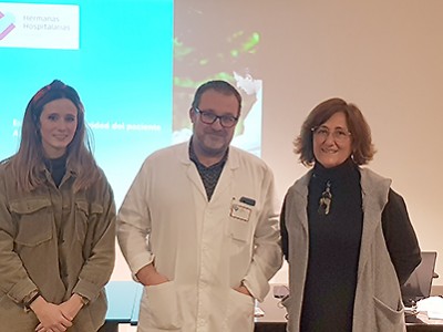 Lorea Montoya, Juan Ignacio Marín y Susana Monge.