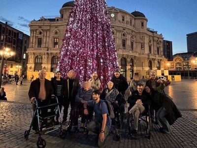 Salidas navideñas por Bilbao Salidas navidelas de la Residencia Txurdinagabarri de Bilbao