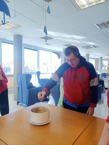 San Blas en la Residencia Txurdinagabarri