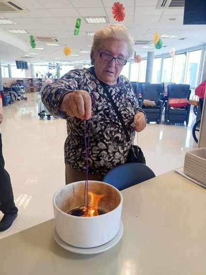 San Blas en la Residencia Txurdinagabarri