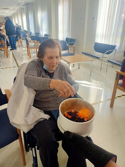 San Blas en la Residencia Txurdinagabarri