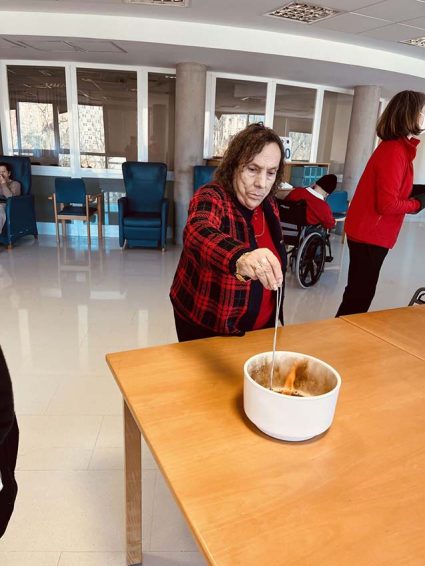 San Blas en la Residencia Txurdinagabarri