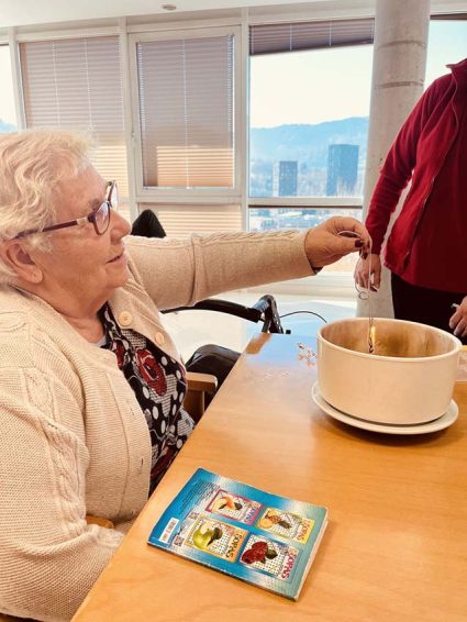 San Blas en la Residencia Txurdinagabarri