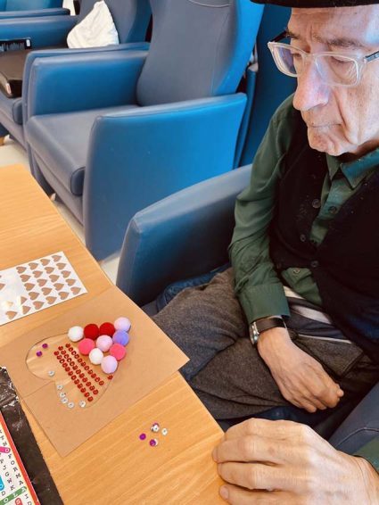 San Valentín en la Residencia de mayores Txurdinagabarri