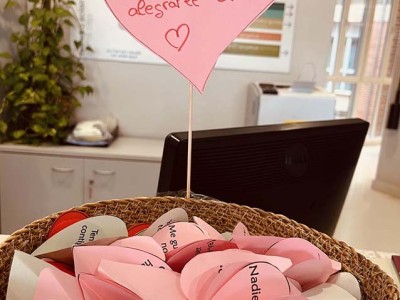 San Valentín en la Residencia de mayores Txurdinagabarri