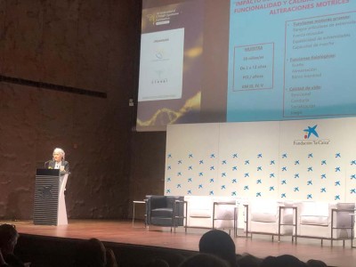 Gure programa pilotua Atlas 2030 exoeskeletoarekin, Ctnnb1 Kongresuan Irma García, Ctnnb1 Kongresuan egindako aurkezpenean
