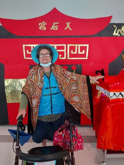 China, tema del Carnaval 2023 en la Residencia Txurdinagabarri Personas mayores en el Carnaval 2023 en la Residencia Txurdinagabarri