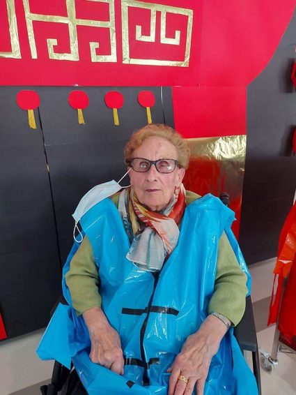 China, tema del Carnaval 2023 en la Residencia Txurdinagabarri Personas mayores en el Carnaval 2023 en la Residencia Txurdinagabarri