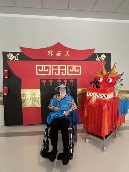 China, tema del Carnaval 2023 en la Residencia Txurdinagabarri Personas mayores en el Carnaval 2023 en la Residencia Txurdinagabarri