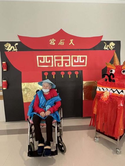 China, tema del Carnaval 2023 en la Residencia Txurdinagabarri Personas mayores en el Carnaval 2023 en la Residencia Txurdinagabarri