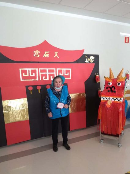 China, tema del Carnaval 2023 en la Residencia Txurdinagabarri Personas mayores en el Carnaval 2023 en la Residencia Txurdinagabarri