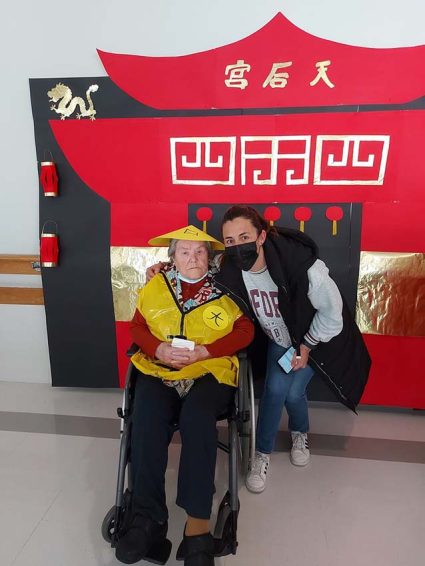 China, tema del Carnaval 2023 en la Residencia Txurdinagabarri Personas mayores en el Carnaval 2023 en la Residencia Txurdinagabarri