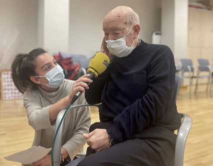 Felicitamos a Iribar en su 80 cumpleaños Dionisio responde a las preguntas del programa "Hoy por hoy"