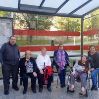 Bihotzetik adinekoen topaketara joan gara Encuentro de personas mayores de Caritas - Bihotzetik en Txurdinaga y Otxarkoaga