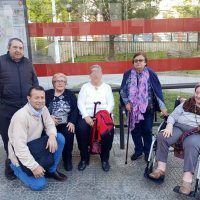Bihotzetik adinekoen topaketara joan gara Encuentro de personas mayores de Caritas - Bihotzetik en Txurdinaga y Otxarkoaga