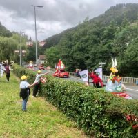 El Hospital Aita Menni se vuelca en su recibimiento al Tour