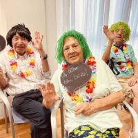 Txurdinagabarri homenajea a "La Otxoa" Homenaje a La Otxoa en la Residencia de mayores Txurdinagabarri