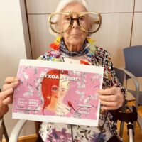 Txurdinagabarri homenajea a "La Otxoa" Homenaje a La Otxoa en la Residencia de mayores Txurdinagabarri