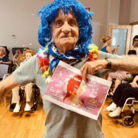 Txurdinagabarri homenajea a "La Otxoa" Homenaje a La Otxoa en la Residencia de mayores Txurdinagabarri