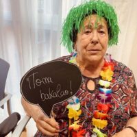 Txurdinagabarri homenajea a "La Otxoa" Homenaje a La Otxoa en la Residencia de mayores Txurdinagabarri