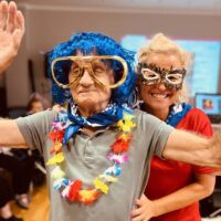 Txurdinagabarri homenajea a "La Otxoa" Homenaje a La Otxoa en la Residencia de mayores Txurdinagabarri