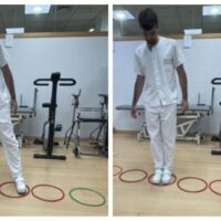 Ejercicios para enfermedad de Párkinson: marcha con aros