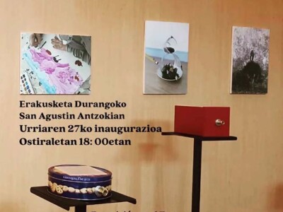 "Paradisu pertsonalak", un proyecto artístico con residentes de Barandiaran Cartel de la exposición