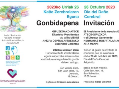 Organizamos junto con ATECE el ya tradicional concierto de apoyo a las personas con DCA Organizamos junto con ATECE el ya tradicional concierto de apoyo a las personas con DCA
