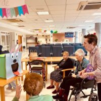 Actividades lúdicas de Pascua en la Residencia Txurdinagabarri