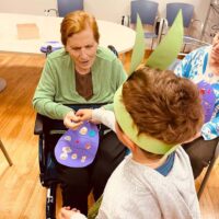 Actividades lúdicas de Pascua en la Residencia Txurdinagabarri