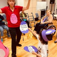 Actividades lúdicas de Pascua en la Residencia Txurdinagabarri