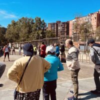 Ibiltarien Sarearekin bat eginda Europa parkean zehar