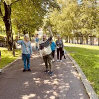 Ibiltarien Sarearekin bat eginda Europa parkean zehar