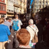 Disfrutamos del Día del Txikitero y de la ofrenda a Nuestra Señora de Begoña
