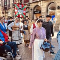 Disfrutamos del Día del Txikitero y de la ofrenda a Nuestra Señora de Begoña